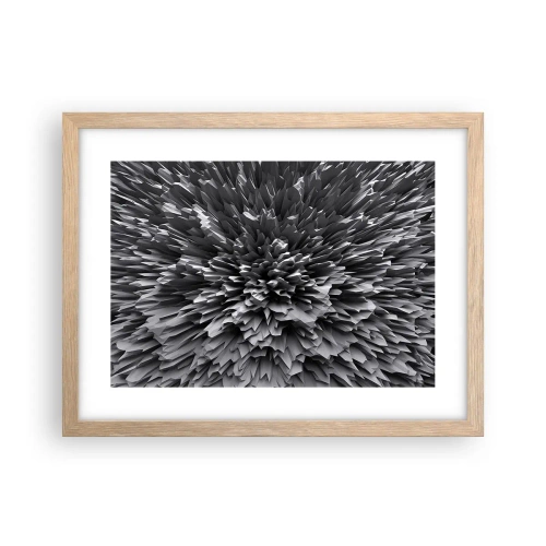 Affiche dans un chêne clair - Poster - Ça ne peut pas être plus dur que ça - 40x30 cm