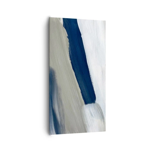 Impression sur toile - Image sur toile - Rencontre avec la blancheur - 65x120 cm