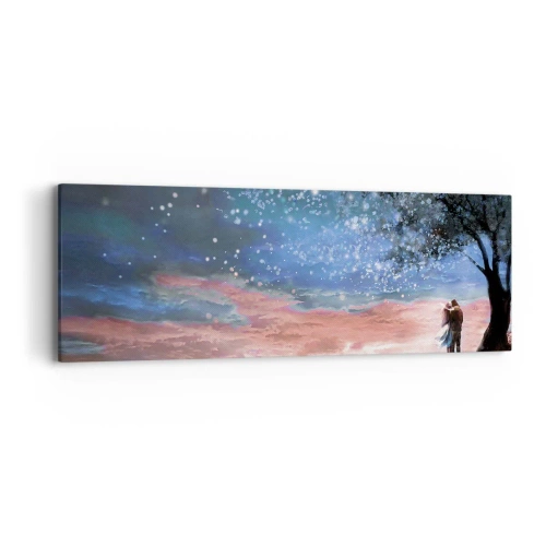 Impression sur toile - Image sur toile - Spectacle étoilé - 90x30 cm