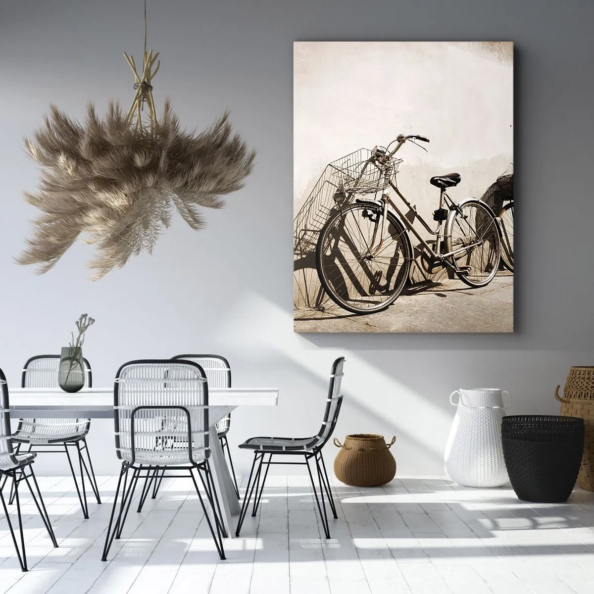 Impression sur toile - Image sur toile - Le charme inoubliable du passé - 65x120 cm