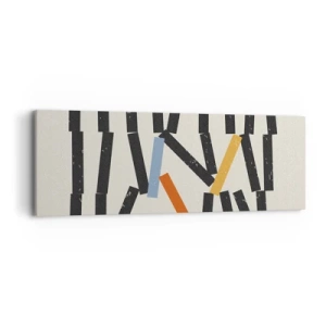 Impression sur toile - Image sur toile - Dominos – composition - 90x30 cm