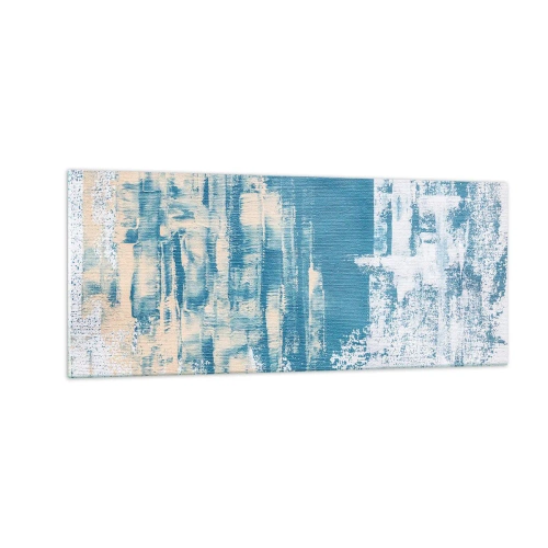 Impression sur verre - Image sur verre - À travers un iceberg - 100x40 cm