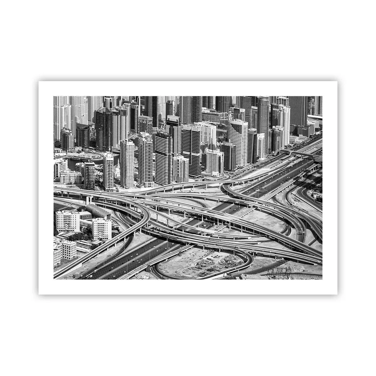 Affiche - Poster - Dubaï - la ville impossible - 70x50 cm