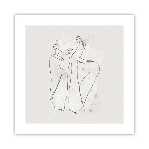 Affiche - Poster - Instant de rêve - 40x40 cm