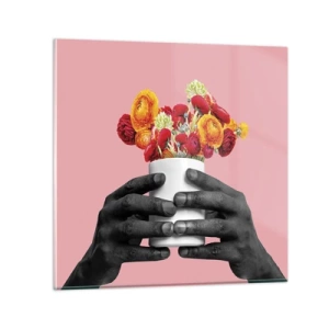 Impression sur verre - Image sur verre - Apothéose de la vie - 60x60 cm