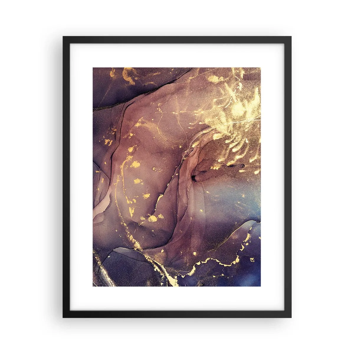 Affiche dans un cadre noir - Poster - Matière et esprit - 40x50 cm