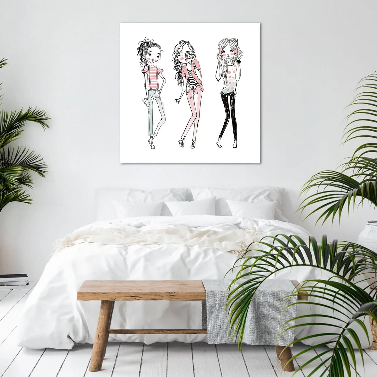 Impression sur toile - Image sur toile - On va s'amuser - 60x60 cm