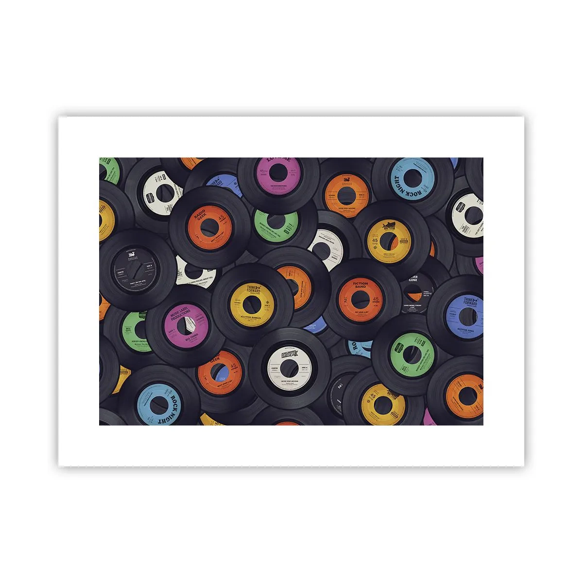 Affiche - Poster - Couleurs des classiques - 40x30 cm