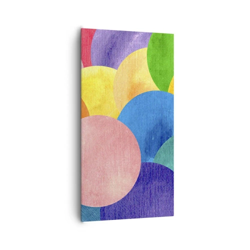Impression sur toile - Image sur toile - La plénitude primitive de la vie - 65x120 cm