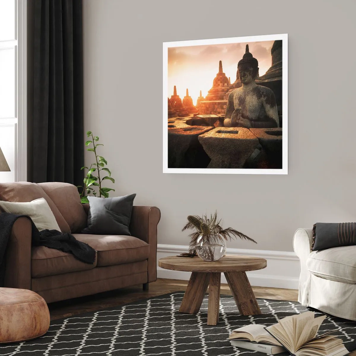 Affiche - Poster - Temps de grande sagesse - 40x40 cm