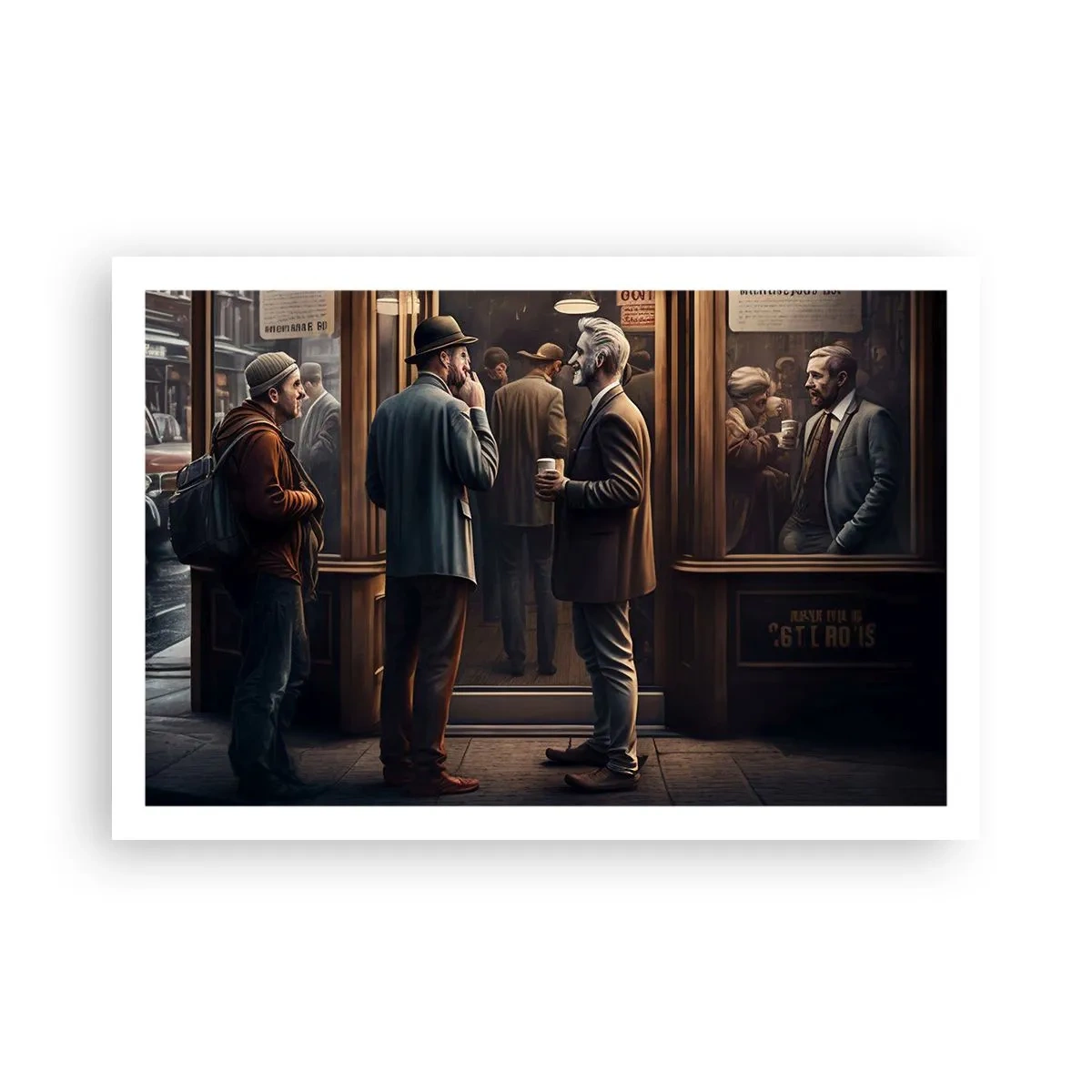 Affiche - Poster - Bon moment de la journée - 91x61 cm