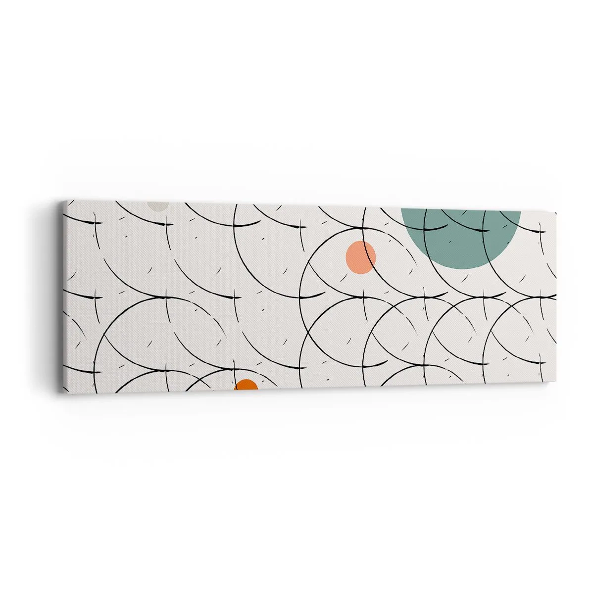 Impression sur toile - Image sur toile - Dans l'esprit pop art - 90x30 cm