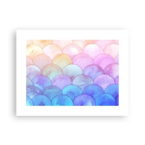 Affiche - Poster - Écailles de perles - 40x30 cm