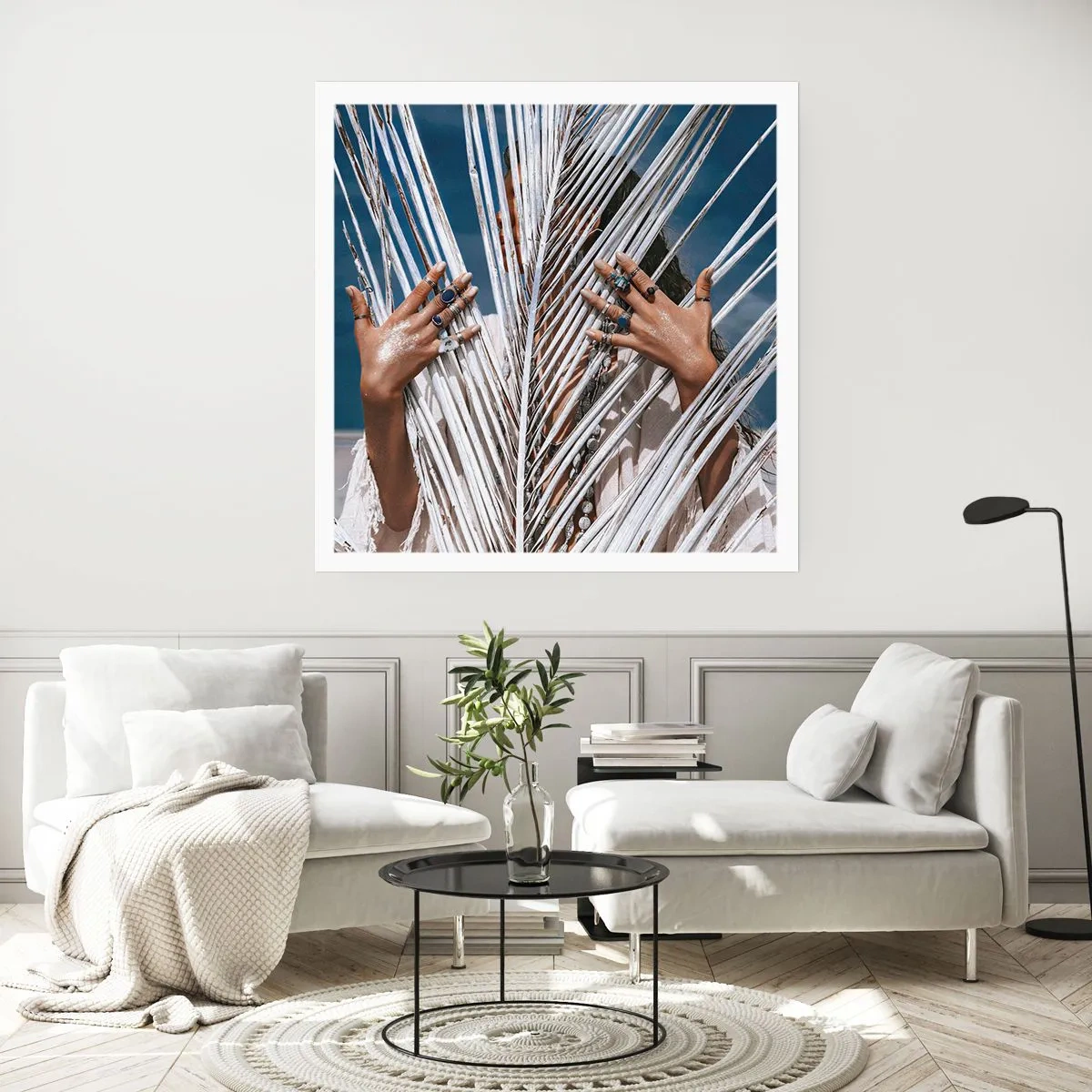 Affiche - Poster - Fille de chaman ? - 60x60 cm