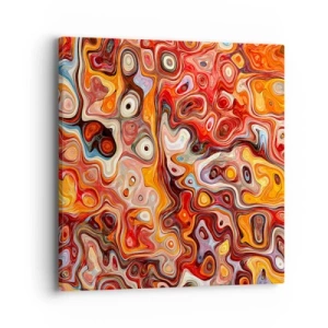 Impression sur toile - Image sur toile - Si les noix fondaient dans du miel - 40x40 cm