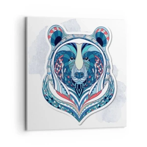 Impression sur toile - Image sur toile - Vive le Groenland ! - 60x60 cm