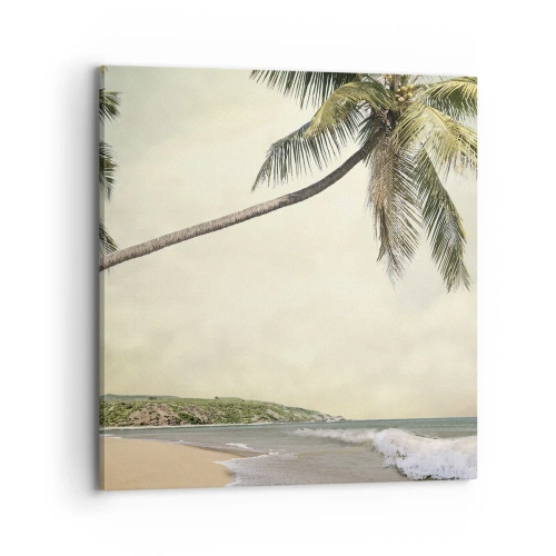 Impression sur toile - Image sur toile - Rêve tropical - 70x70 cm