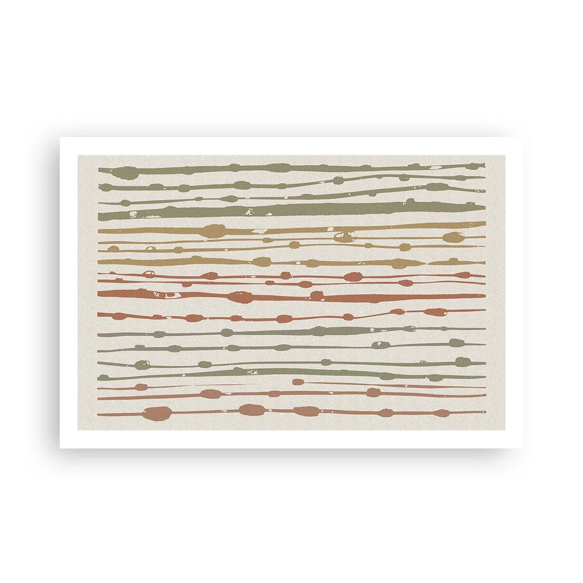 Affiche - Poster - Notation musicale des couleurs - 91x61 cm