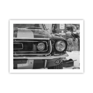 Affiche - Poster - Conduire dur - 70x50 cm