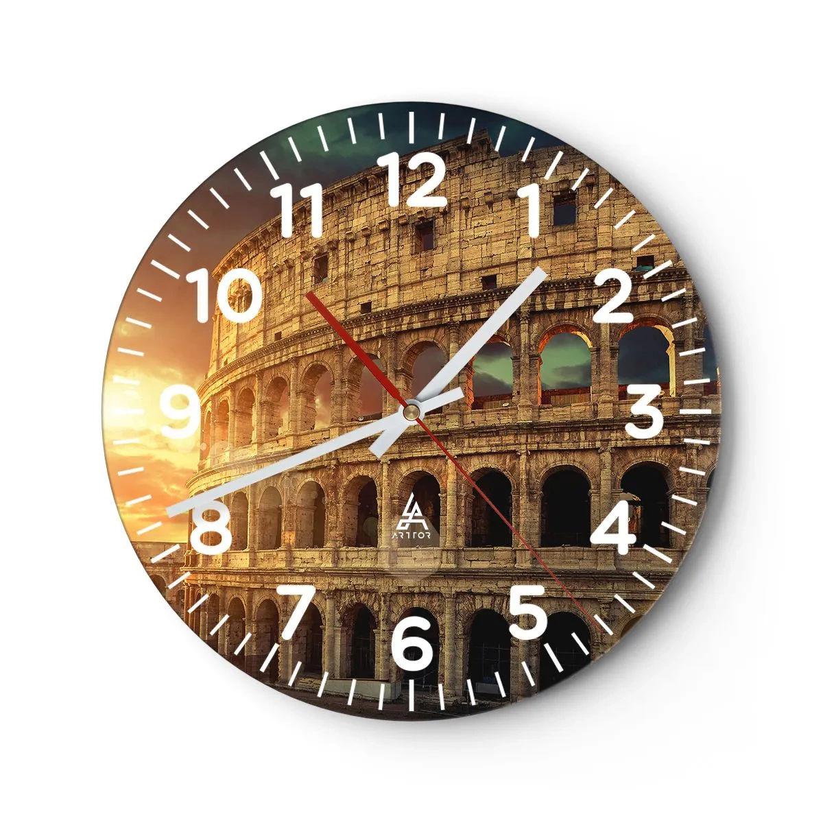 Horloge murale - Pendule murale - Une impression colossale - 30x30 cm