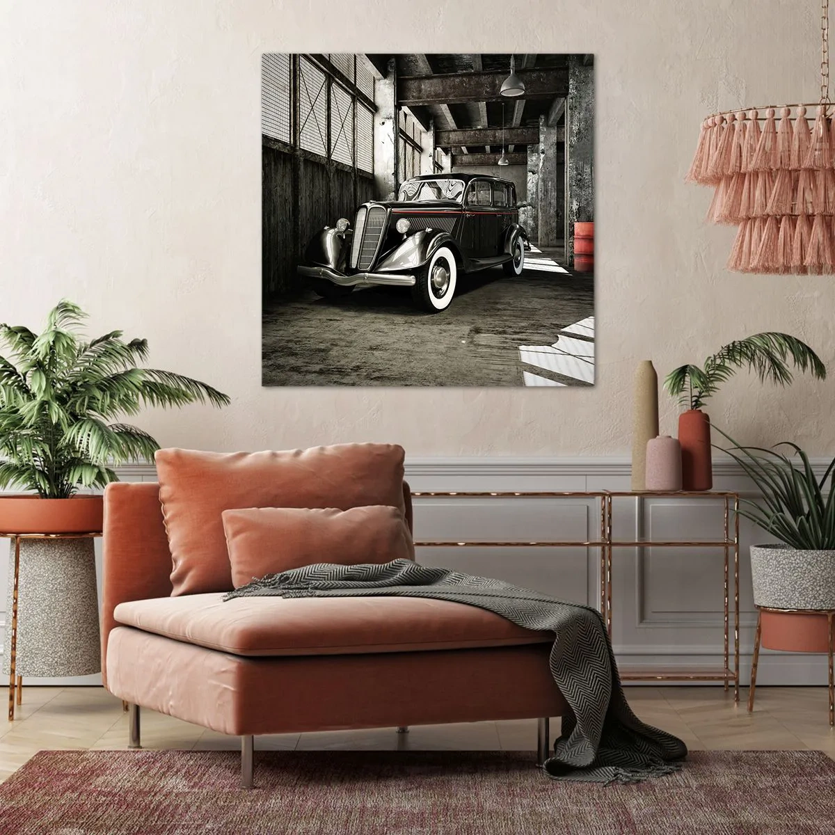 Impression sur toile - Image sur toile - L'élégance éternelle des années 30 - 60x60 cm