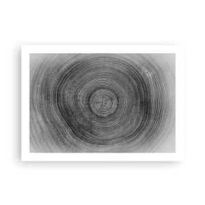 Affiche - Poster - Signe du temps - 70x50 cm