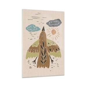 Impression sur verre - Image sur verre - Bon vol - 70x100 cm