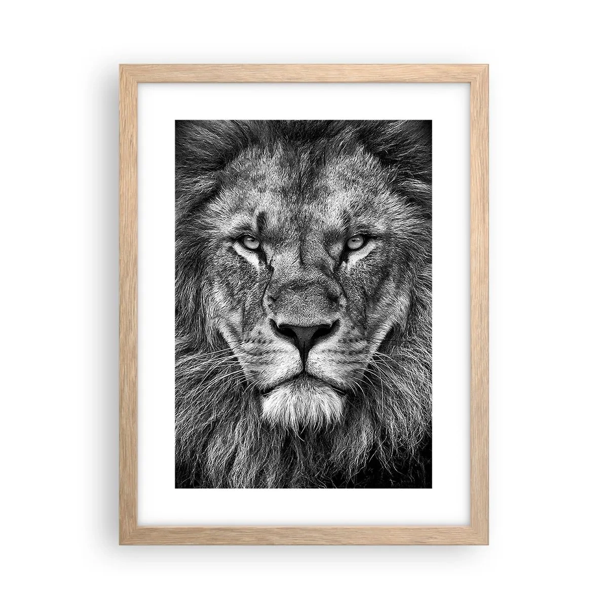 Affiche dans un chêne clair - Poster - En vêtement de sacre - 30x40 cm