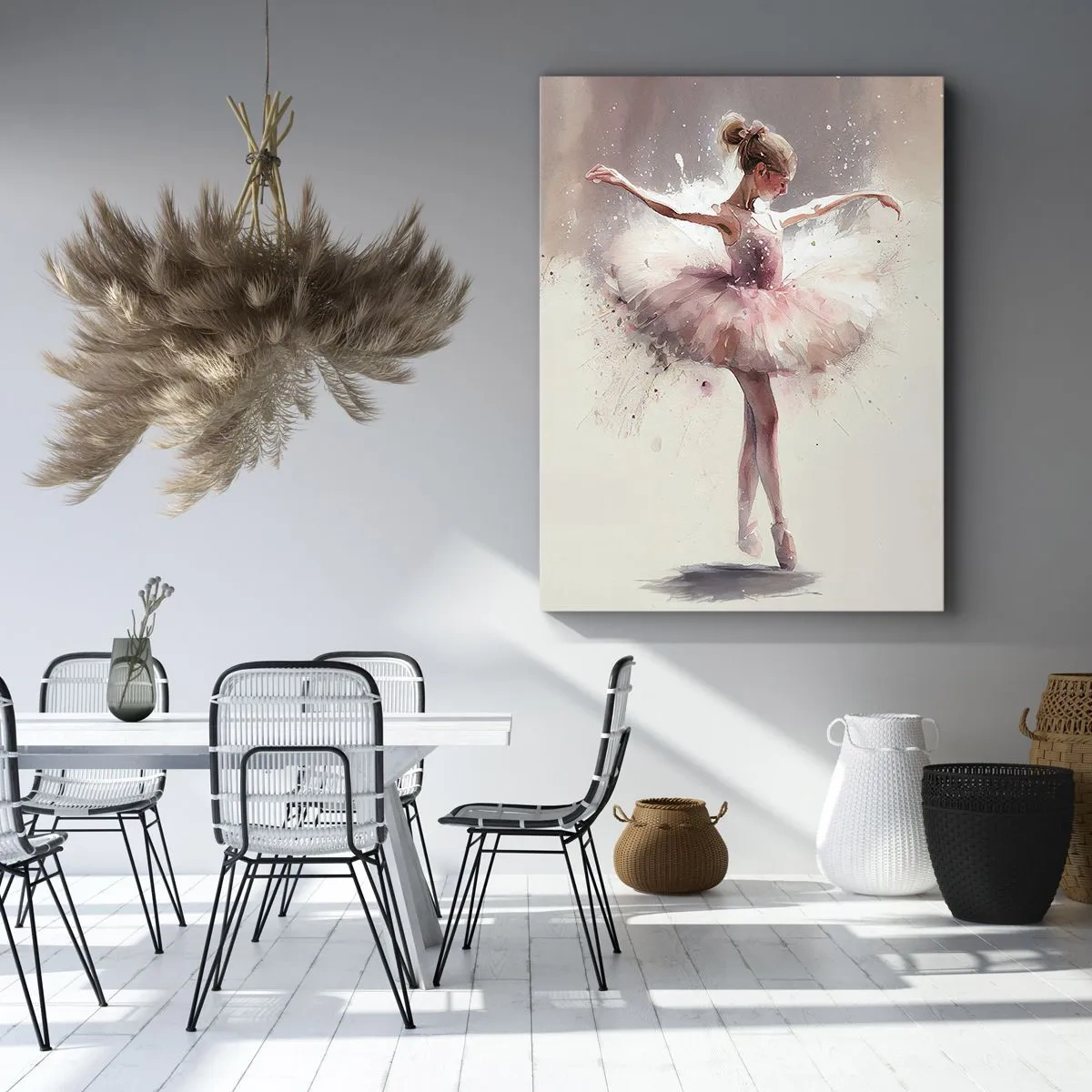 Impression sur toile - Image sur toile - Comme un jeune oiseau - 70x100 cm