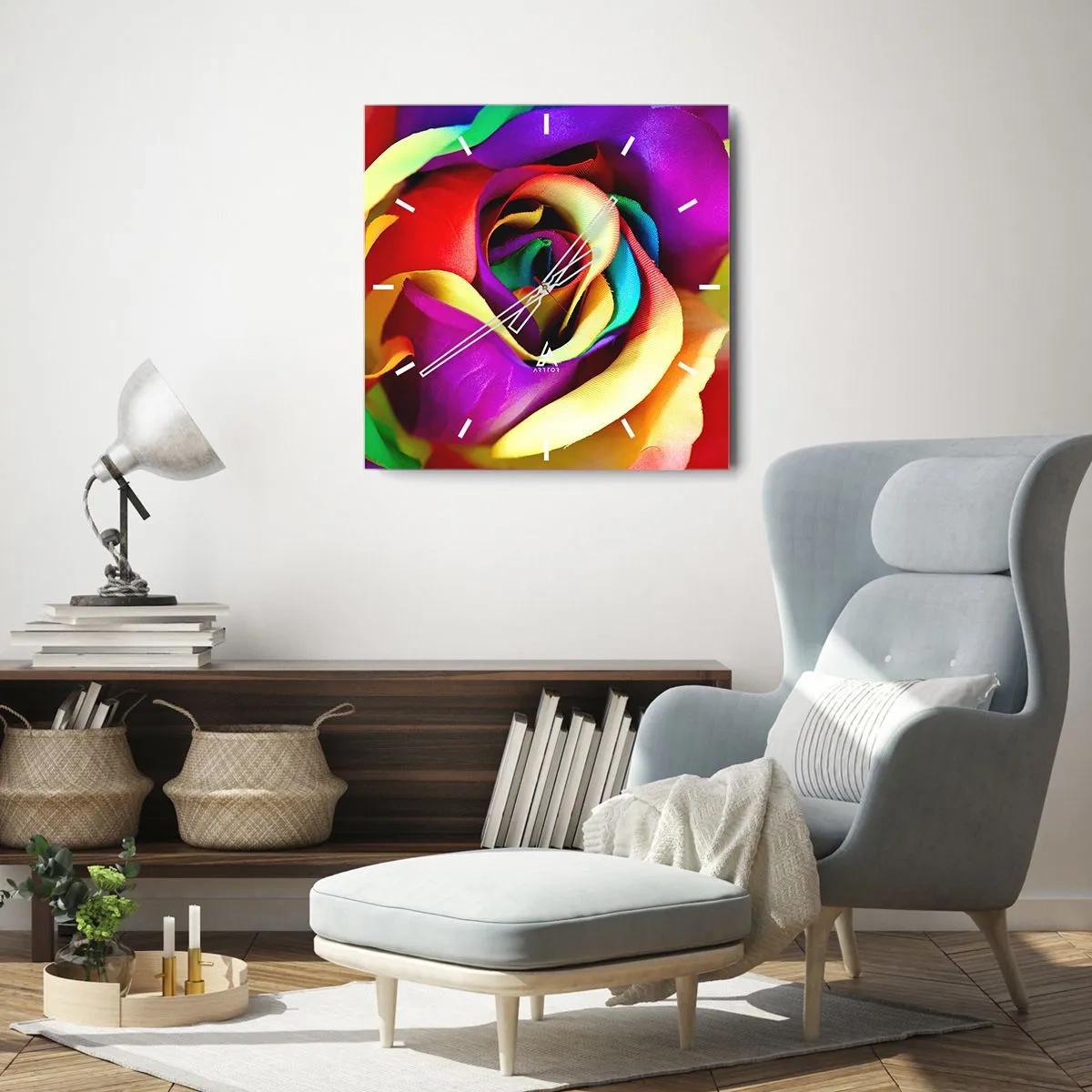 Horloge murale - Pendule murale - Ce n'est pas possible - 30x30 cm