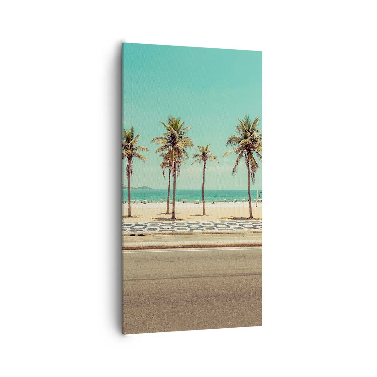 Impression sur toile - Image sur toile - Gardien de plage - 65x120 cm