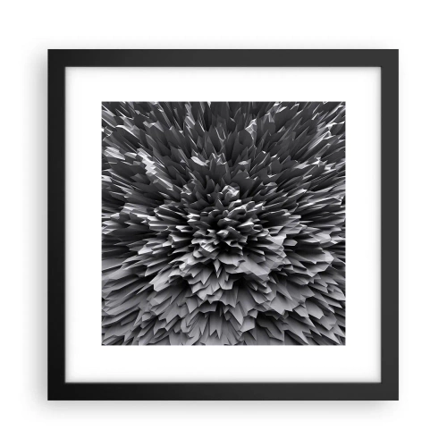 Affiche dans un cadre noir - Poster - Ça ne peut pas être plus dur que ça - 30x30 cm