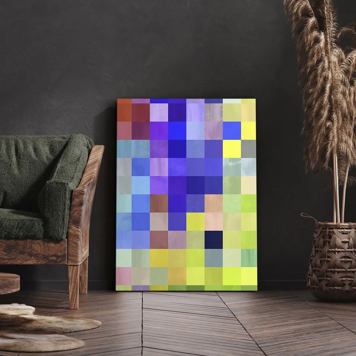 Impression sur toile - Image sur toile - Tous différents, tous égaux - 65x120 cm