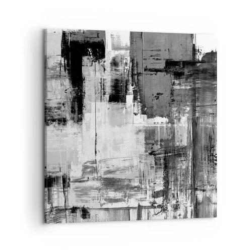 Impression sur toile - Image sur toile - Le gris est beau - 50x50 cm