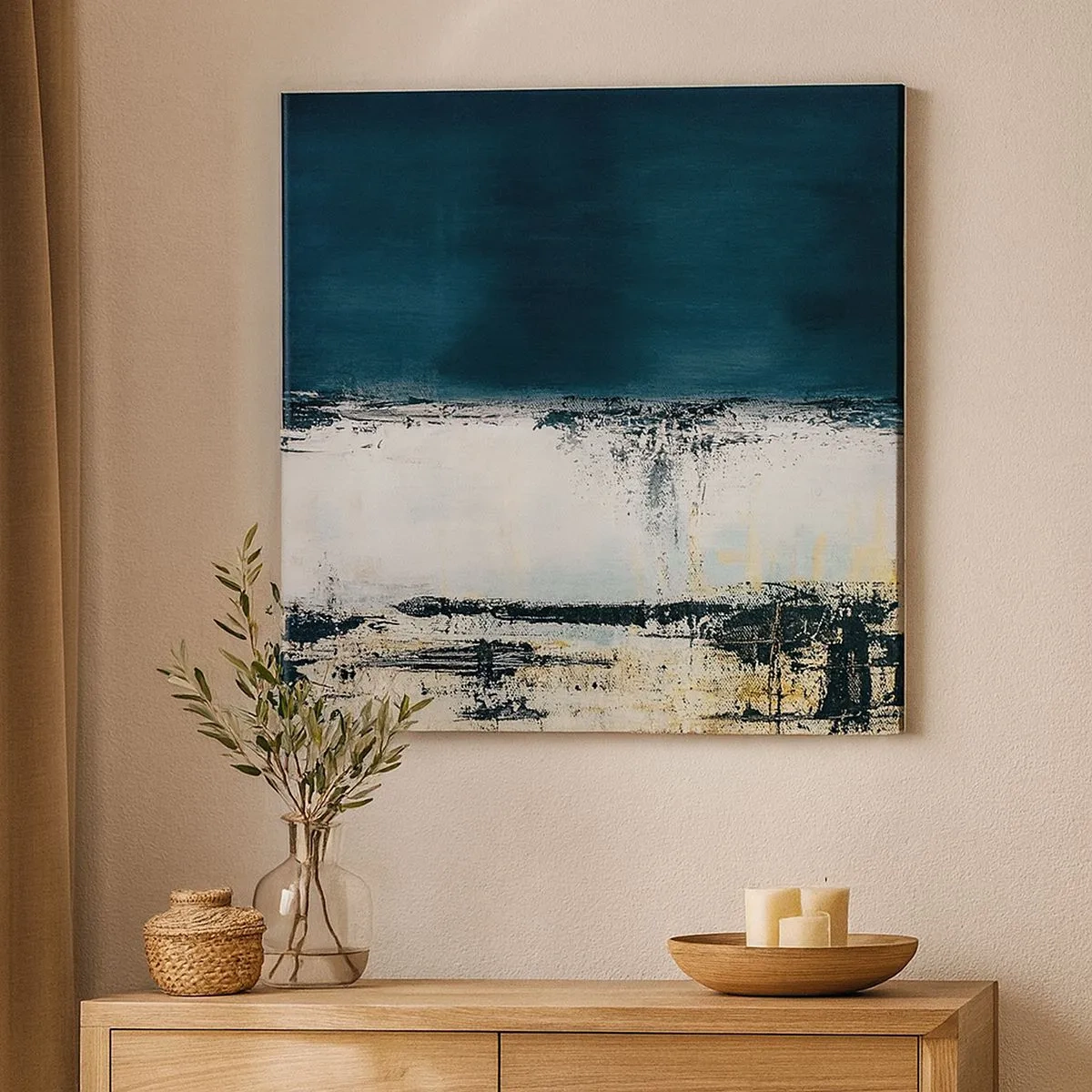 Impression sur toile - Image sur toile - Composition horizontale - 30x30 cm