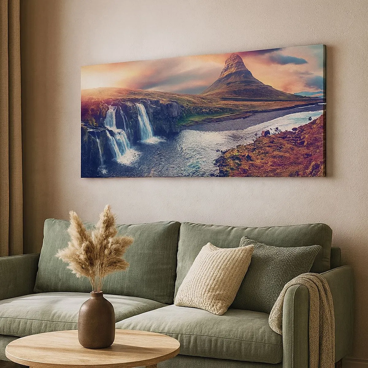 Impression sur toile - Image sur toile - Dans la majesté de la nature - 100x40 cm