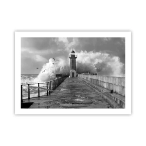 Affiche - Poster - Sans peur - 70x50 cm