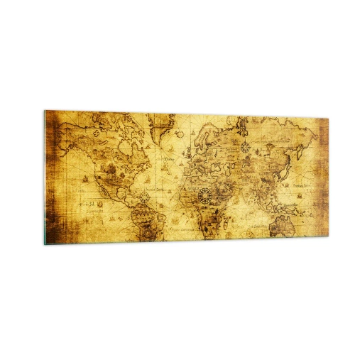 Impression sur verre - Image sur verre - Ce monde est bizarre - 100x40 cm