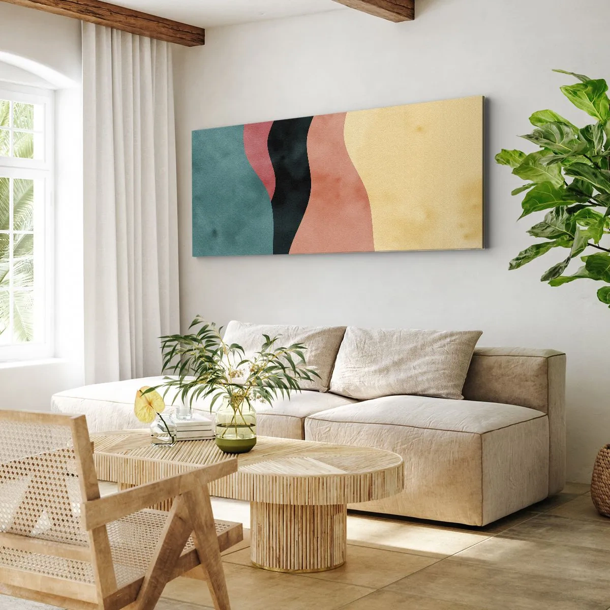 Impression sur toile - Image sur toile - Conformité non-conforme - 100x40 cm