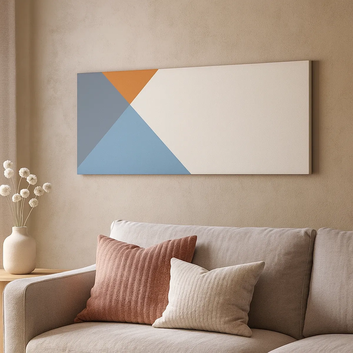 Impression sur toile - Image sur toile - Sous cette angle.... - 30x30 cm