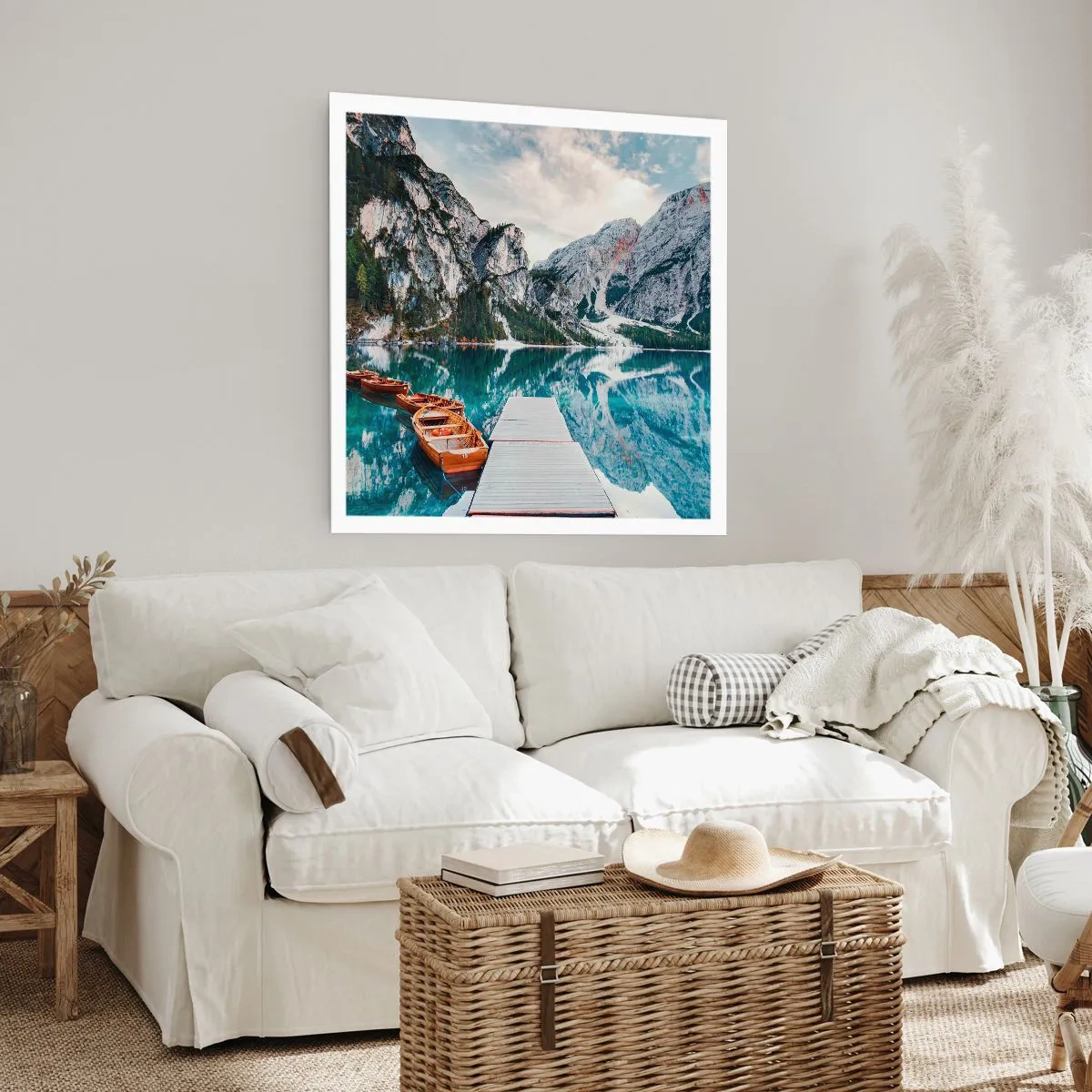 Affiche - Poster - On va te montrer la beauté - 40x40 cm