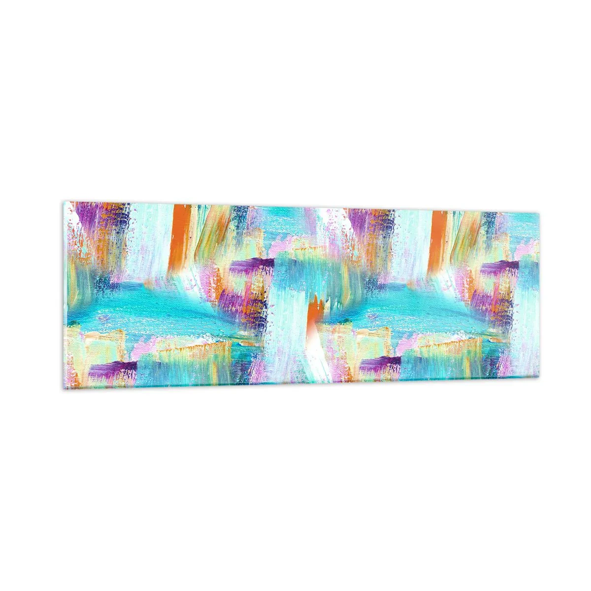 Impression sur verre - Image sur verre - Labyrinthe reluisant - 90x30 cm