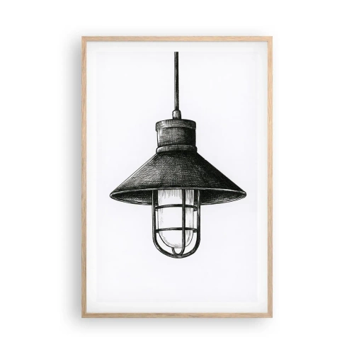 Affiche dans un chêne clair - Poster - Comme il y a des années… - 61x91 cm