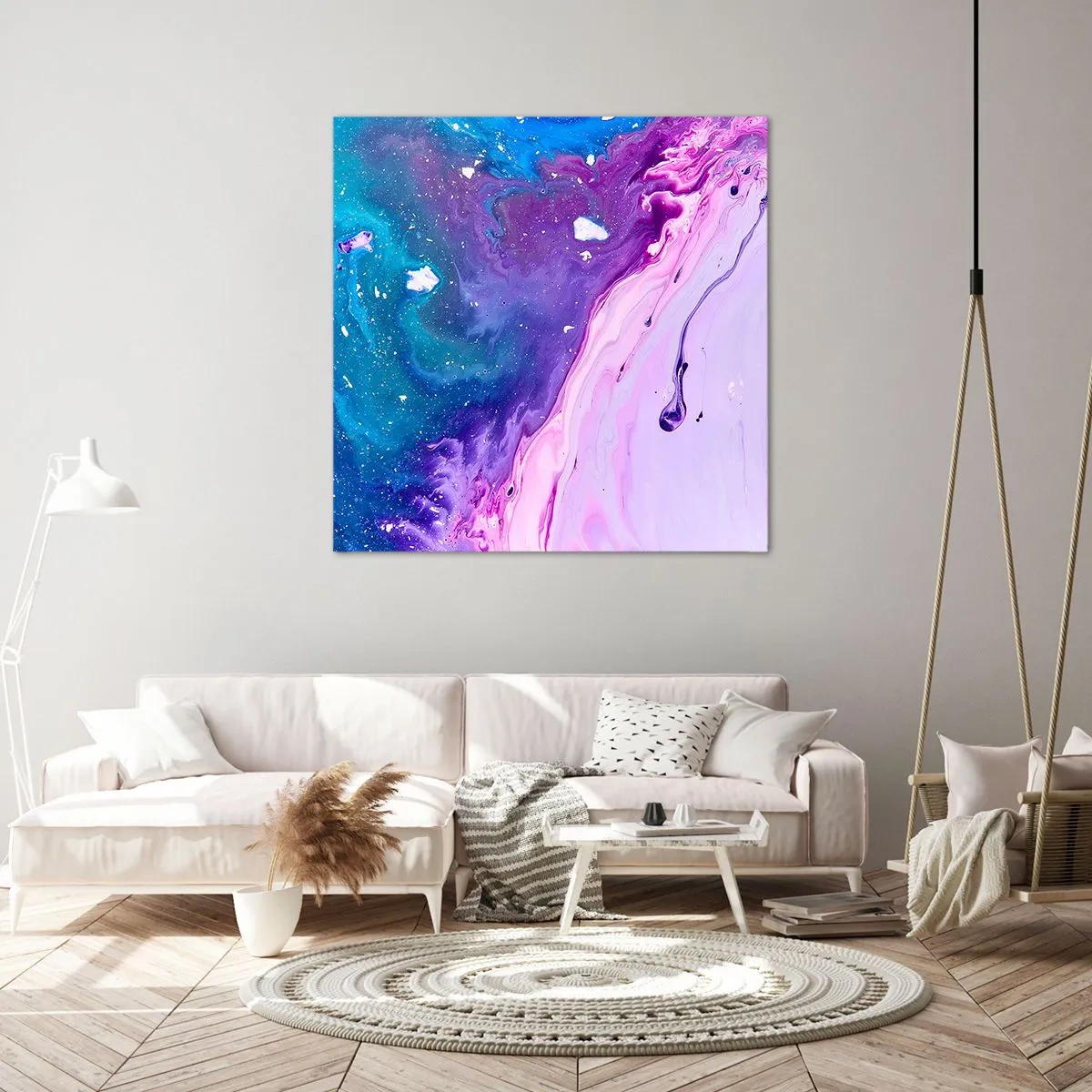 Impression sur toile - Image sur toile - Yin et yang - 60x60 cm