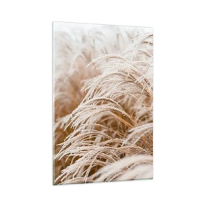 Impression sur verre - Image sur verre - Prosternez-vous devant le soleil d'automne - 80x120 cm