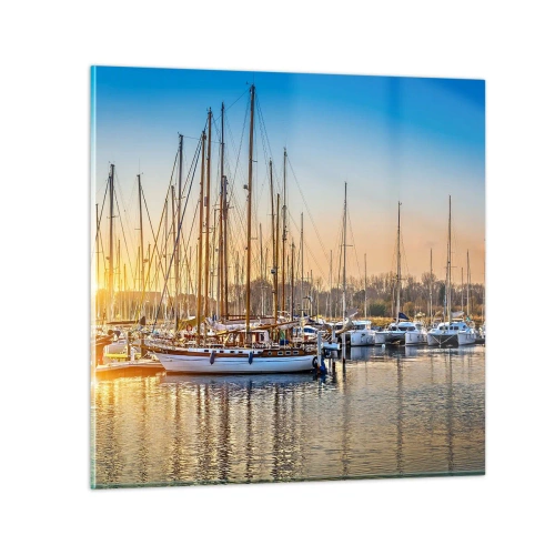 Impression sur verre - Image sur verre - Le vent aussi doit dormir - 70x70 cm