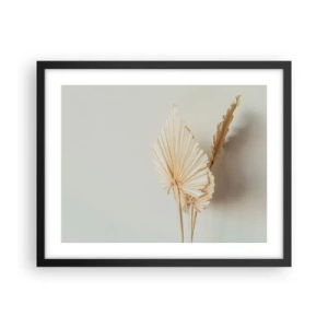 Affiche dans un cadre noir - Poster - Quand tu dois t’apaiser - 50x40 cm