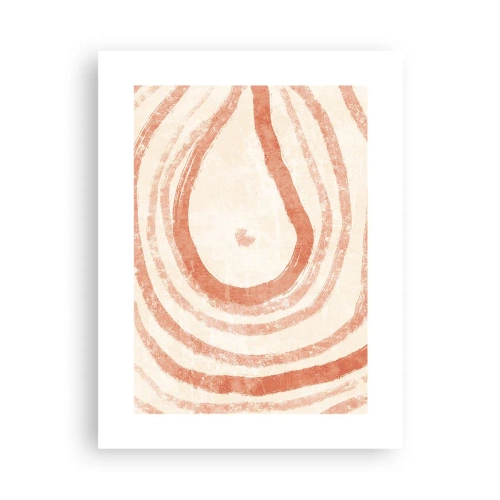 Affiche - Poster - Cercles de corail – composition - 30x40 cm