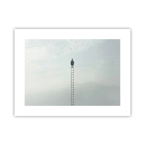 Affiche - Poster - Se soulever au-dessus - 40x30 cm