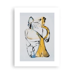 Affiche - Poster - Abstraction du verre - 30x40 cm